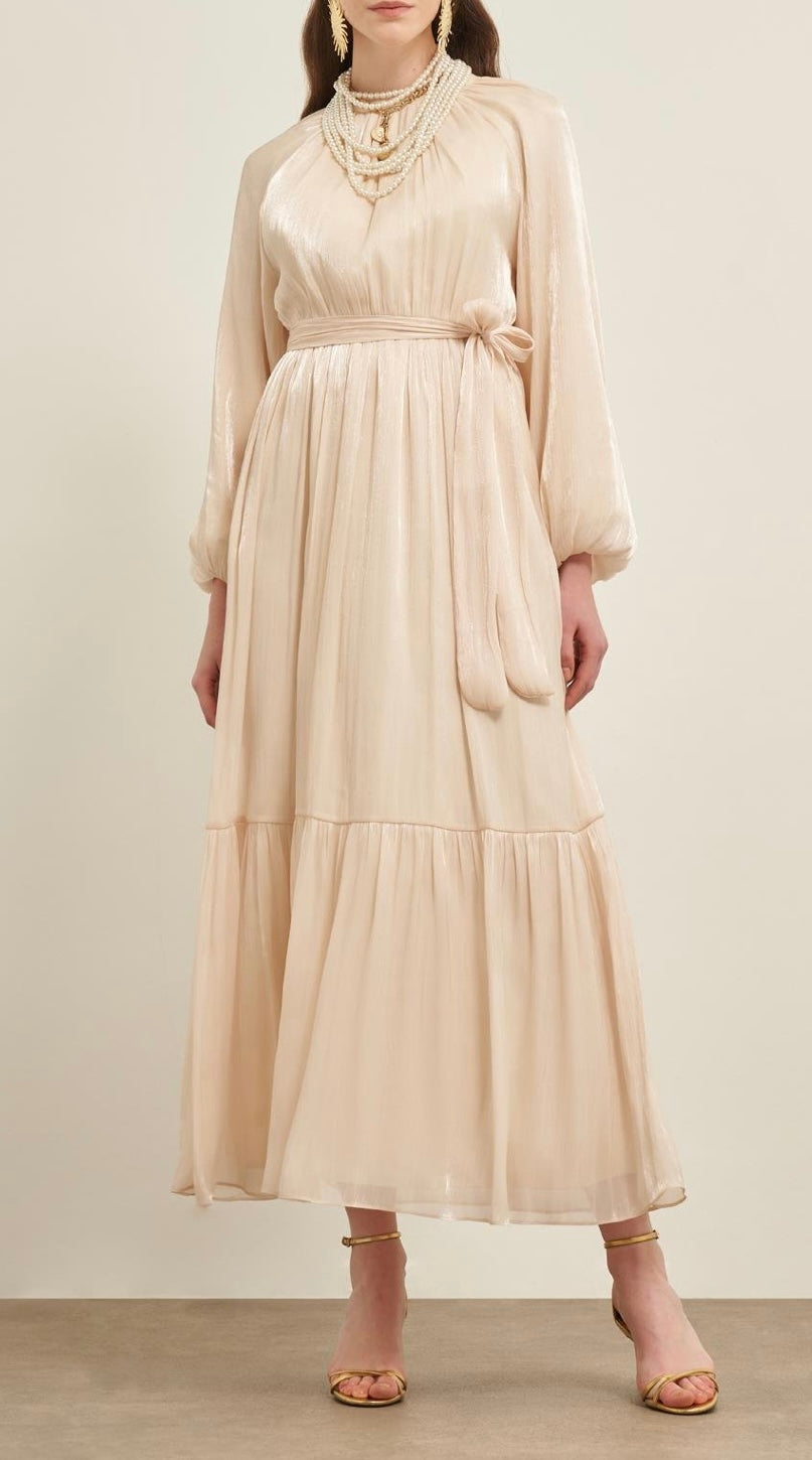 Candy Satin Maxi Dress