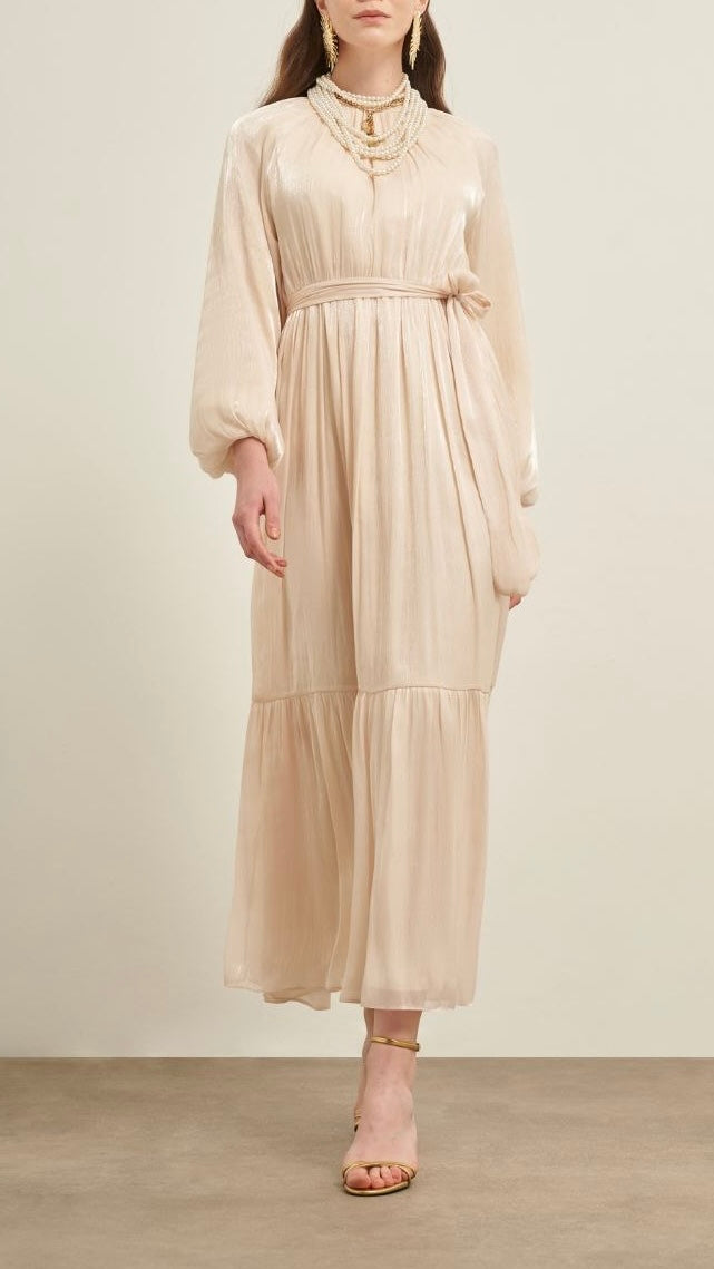 Candy Satin Maxi Dress