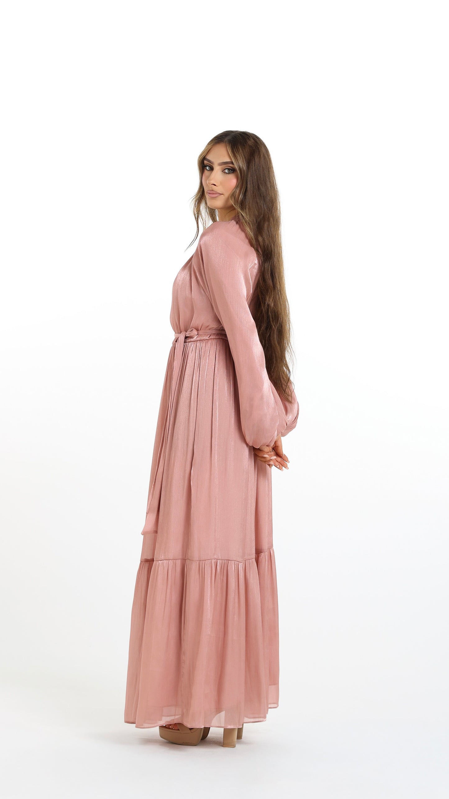 Candy Satin Maxi Dress