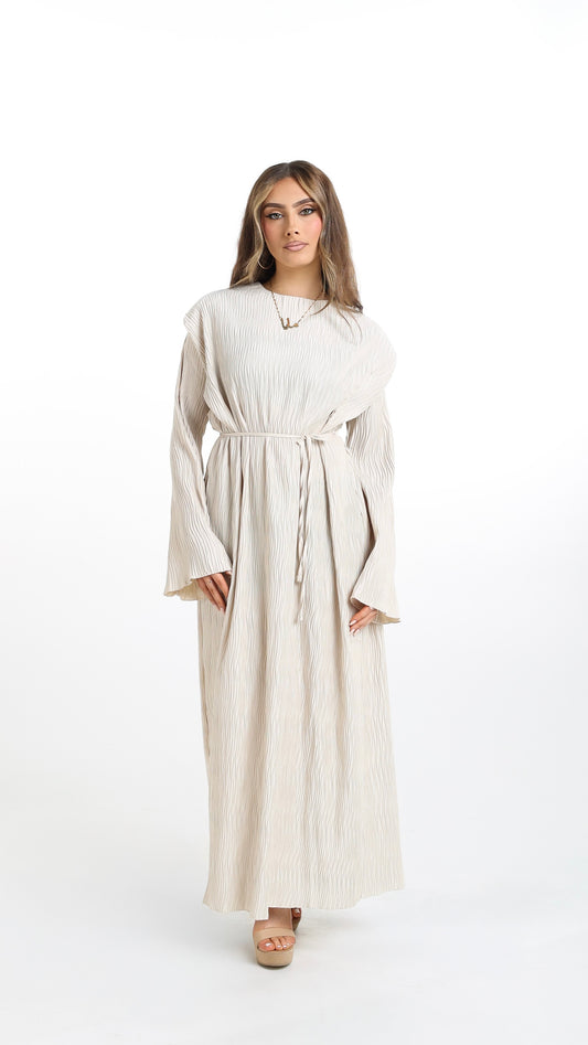 Rose Maxi Dress in Off White