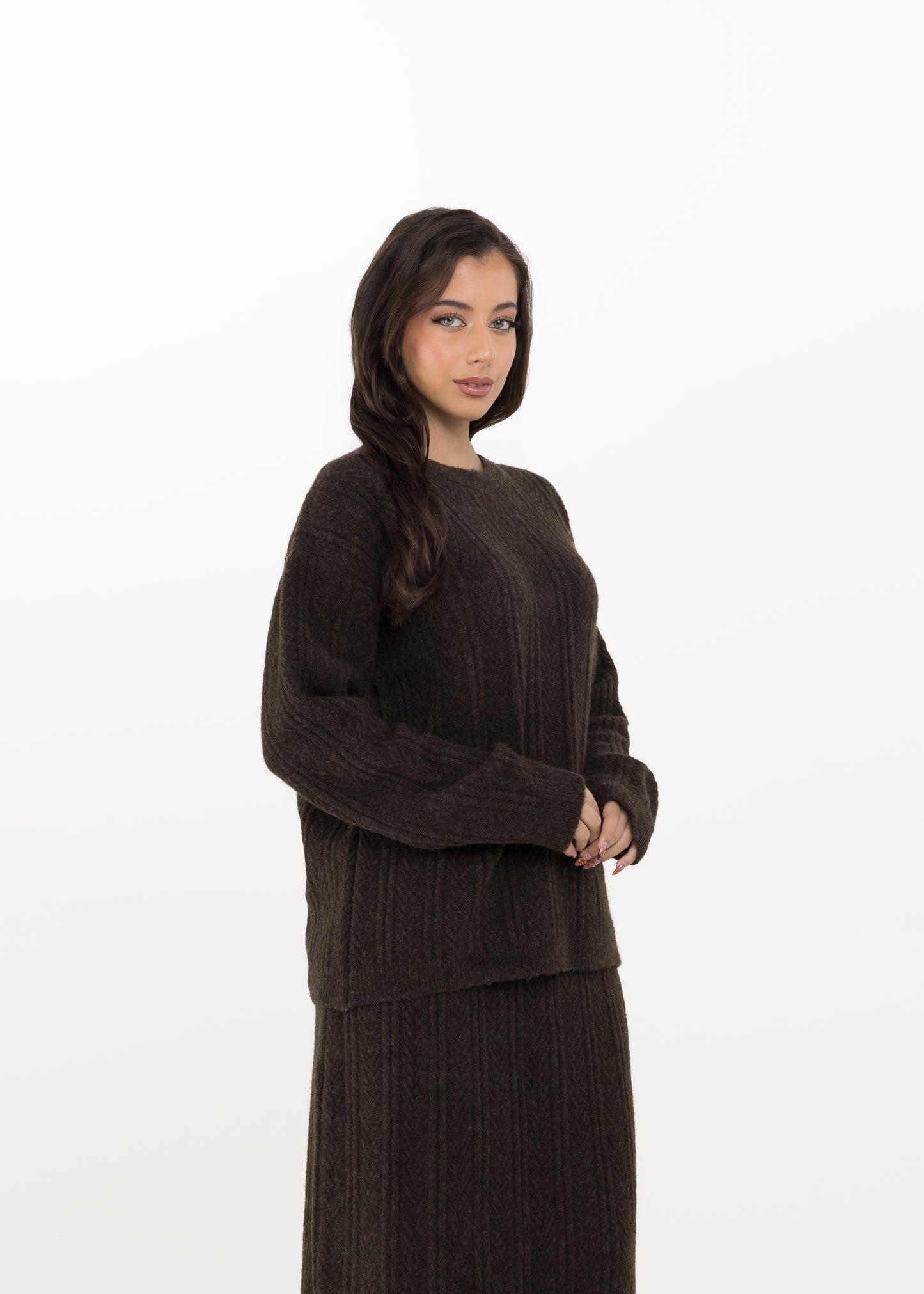 The Mocha Knit Set