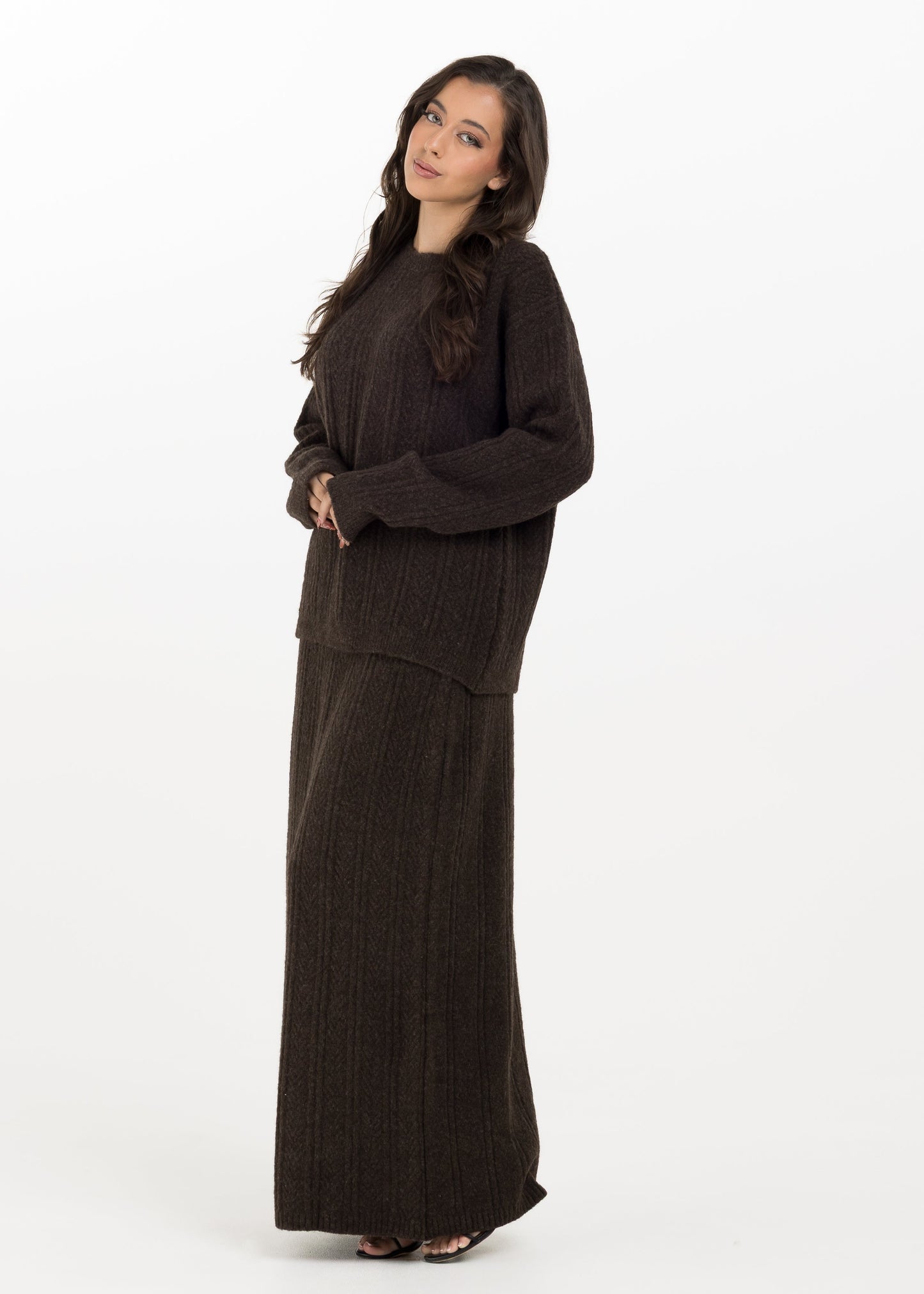 The Mocha Knit Set